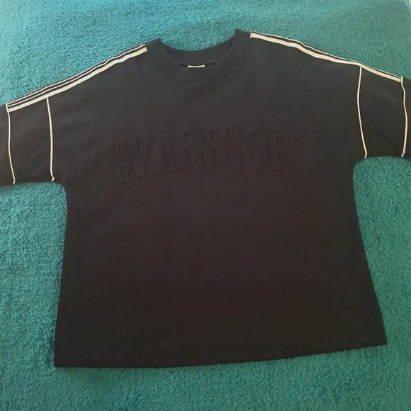 SELF ESTEEM| WOMEN'S BLACK "WARRIOR" SWEATSHIRT SIZE L - Picture 4 of 16